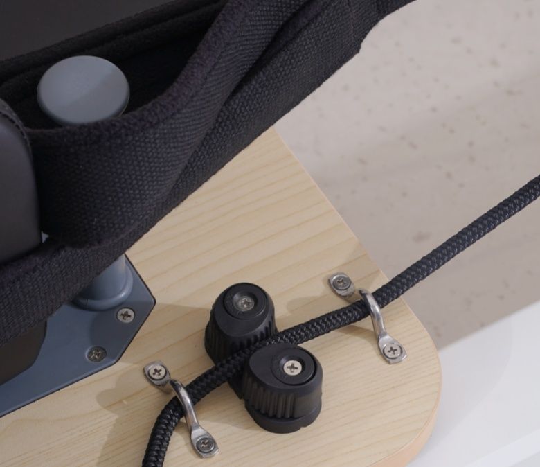 Reformador De Pilates Plegable De Aluminio Blanco En Venta