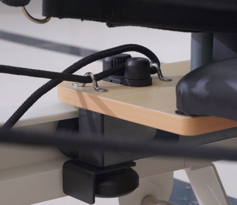 Reformador De Pilates Plegable De Aluminio Blanco En Venta