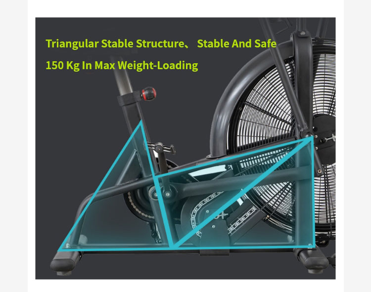 Bicicleta de resistencia al viento aeróbico aeróbico