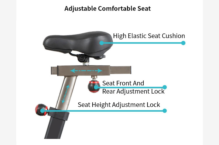 Bicicleta de resistencia al viento aeróbico aeróbico