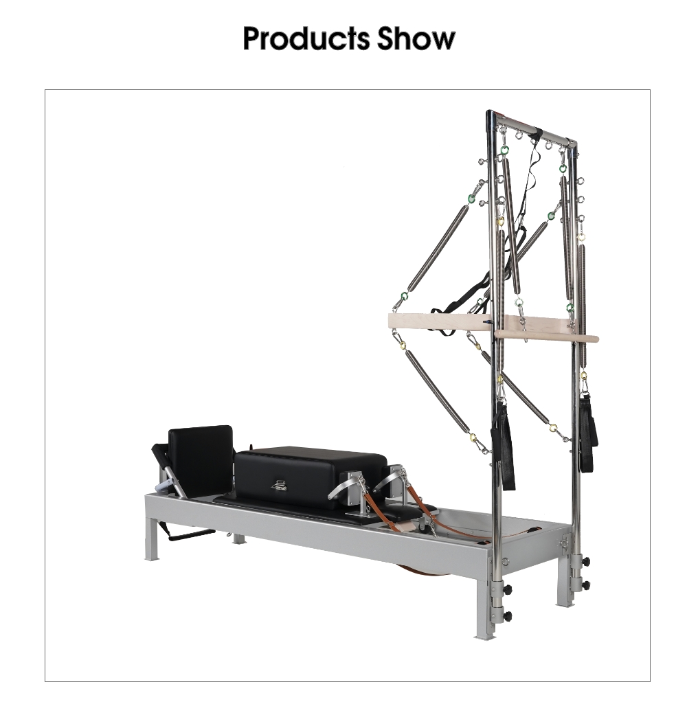 Reformador clásico de Pilates con torre