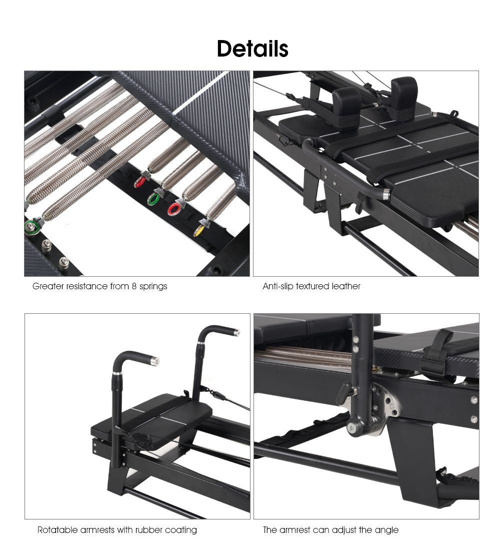 Máquina de reformador de Pilates ultra núcleos